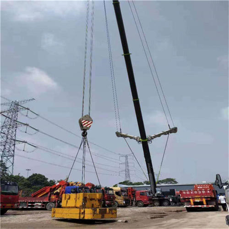 封开风电设备吊装